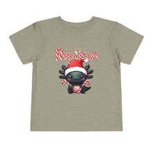 Load image into Gallery viewer, Repticon Toddler Short Sleeve Tee w/ Axolotl Santa
