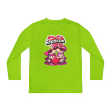 Load image into Gallery viewer, Repticon Youth Long Sleeve Competitor Tee w/ Valentine Toads
