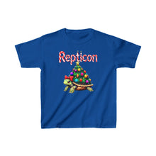 Load image into Gallery viewer, Repticon Kids Heavy Cotton™ Tee w/ Tortoise Christmas Tree
