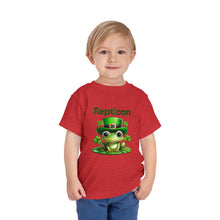 Load image into Gallery viewer, Repticon Toddler Short Sleeve Tee w/ Frog
