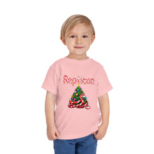 Load image into Gallery viewer, Repticon Toddler Short Sleeve Tee w/ Candy Cane Christmas Tree
