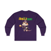 Load image into Gallery viewer, Repticon Unisex Ultra Cotton Long Sleeve Tee w/ Bearded Dragon Witch

