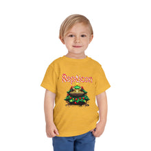 Load image into Gallery viewer, Repticon Toddler Short Sleeve Tee w/ Toad Christmas Tree
