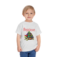 Load image into Gallery viewer, Repticon Toddler Short Sleeve Tee w/ Tortoise Christmas Tree
