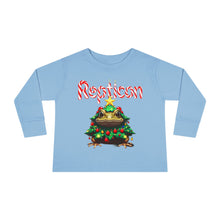 Load image into Gallery viewer, Repticon Toddler Long Sleeve Tee w/ Toad Christmas Tree
