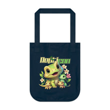 Load image into Gallery viewer, Repticon Organic Canvas Tote Bag w/ Lizards
