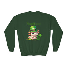 Load image into Gallery viewer, Repticon Youth Crewneck Sweatshirt w/ Axolotl
