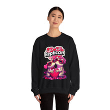 Load image into Gallery viewer, Repticon Unisex Heavy Blend™ Crewneck Sweatshirt w/ Valentine Toads
