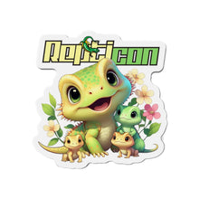Load image into Gallery viewer, Repticon Die-Cut Magnets w/ Lizards
