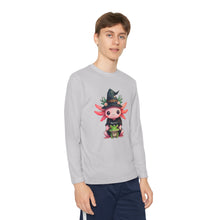 Load image into Gallery viewer, Repticon Youth Long Sleeve Competitor Tee w/ Axolotl
