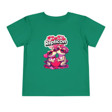 Load image into Gallery viewer, Repticon Toddler Short Sleeve Tee w/ Valentine Toads
