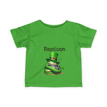 Load image into Gallery viewer, Repticon Infant Fine Jersey Tee w/ Snake
