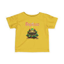 Load image into Gallery viewer, Repticon Infant Fine Jersey Tee w/ Toad Christmas Tree
