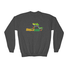 Load image into Gallery viewer, Repticon Youth Crewneck Sweatshirt w/ Red-Eyed Tree Frog
