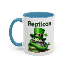 Load image into Gallery viewer, Repticon Accent Coffee Mug /w Snake
