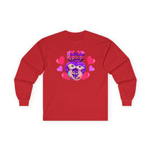 Load image into Gallery viewer, Repticon Unisex Ultra Cotton Long Sleeve Tee w/ Valentine Crested Geckos
