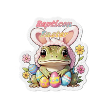 Load image into Gallery viewer, Repticon Die-Cut Magnets w/ Easter Frog

