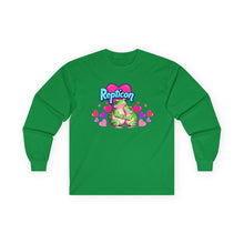 Load image into Gallery viewer, Repticon Unisex Ultra Cotton Long Sleeve Tee w/ Valentine Frogs
