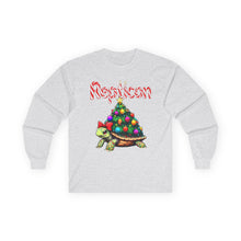 Load image into Gallery viewer, Repticon Unisex Ultra Cotton Long Sleeve Tee w/ Tortoise Christmas Tree
