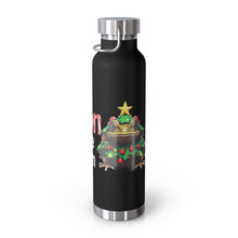 Load image into Gallery viewer, Repticon Copper Vacuum Insulated Bottle, 22oz w/ Toad Christmas Tree
