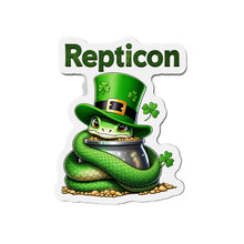 Load image into Gallery viewer, Repticon Die-Cut Magnets w/ Snake
