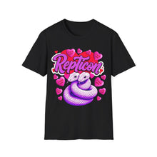 Load image into Gallery viewer, Repticon Unisex Softstyle T-Shirt w/ Valentine Snakes
