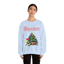 Load image into Gallery viewer, Repticon Unisex Heavy Blend™ Crewneck Sweatshirt w/ Tortoise Christmas Tree
