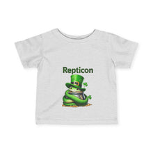 Load image into Gallery viewer, Repticon Infant Fine Jersey Tee w/ Snake
