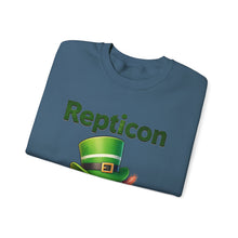 Load image into Gallery viewer, Repticon Unisex Heavy Blend™ Crewneck Sweatshirt w/ Santa
