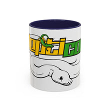 Load image into Gallery viewer, Repticon Accent Coffee Mug w/ White Ball Python
