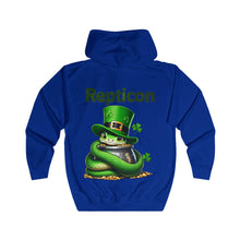 Load image into Gallery viewer, Repticon Unisex Full Zip Hoodie w/ Snake
