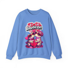 Load image into Gallery viewer, Repticon Unisex Heavy Blend™ Crewneck Sweatshirt w/ Valentine Toads

