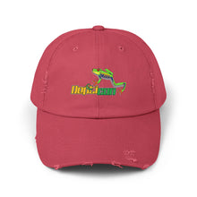 Load image into Gallery viewer, Repticon Unisex Distressed Cap w/ Red-Eyed Tree Frog
