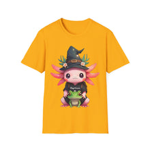 Load image into Gallery viewer, Repticon Unisex Softstyle T-Shirt w/ Axolotl
