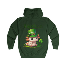 Load image into Gallery viewer, Repticon Unisex Full Zip Hoodie w/ Axolotl
