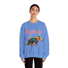 Load image into Gallery viewer, Repticon Unisex Heavy Blend™ Crewneck Sweatshirt w/ Crested Gecko Santa
