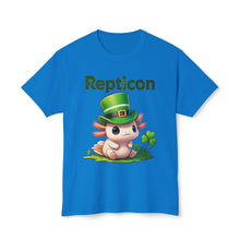 Load image into Gallery viewer, Repticon Unisex HD Cotton™ T-shirt w/ Axolotl

