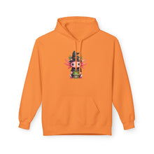 Load image into Gallery viewer, Repticon Women&#39;s Midweight Softstyle Fleece Hoodie w/ Axolotl
