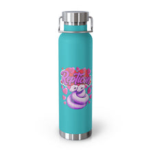 Load image into Gallery viewer, Repticon Copper Vacuum Insulated Bottle, 22oz w/ Valentine Snakes
