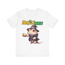 Load image into Gallery viewer, Repticon Unisex Jersey Short Sleeve Tee w/ Bearded Dragon Witch
