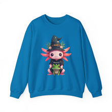 Load image into Gallery viewer, Repticon Women&#39;s Heavy Blend™ Crewneck Sweatshirt w/ Axolotl
