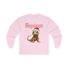 Load image into Gallery viewer, Unisex Ultra Cotton Long Sleeve Tee w/ Lizard Santa
