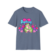 Load image into Gallery viewer, Repticon Unisex Softstyle T-Shirt w/ Valentine Frogs
