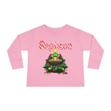 Load image into Gallery viewer, Repticon Toddler Long Sleeve Tee w/ Toad Christmas Tree
