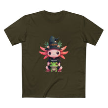 Load image into Gallery viewer, Repticon Men&#39;s Staple Tee w/ Axolotl
