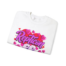 Load image into Gallery viewer, Repticon Unisex Heavy Blend™ Crewneck Sweatshirt w/ Valentine Snakes

