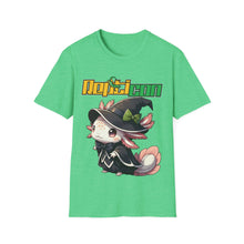 Load image into Gallery viewer, Repticon Unisex Softstyle T-Shirt w/ Axolotl Witch
