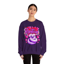 Load image into Gallery viewer, Repticon Unisex Heavy Blend™ Crewneck Sweatshirt w/ Valentine Snakes
