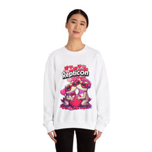 Load image into Gallery viewer, Repticon Unisex Heavy Blend™ Crewneck Sweatshirt w/ Valentine Toads
