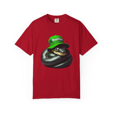 Load image into Gallery viewer, Repticon Men's Heavyweight T-shirt w/ Black Snake
